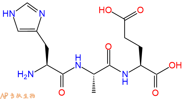 專肽生物產(chǎn)品三肽His-Ala-Glu64111-99-5