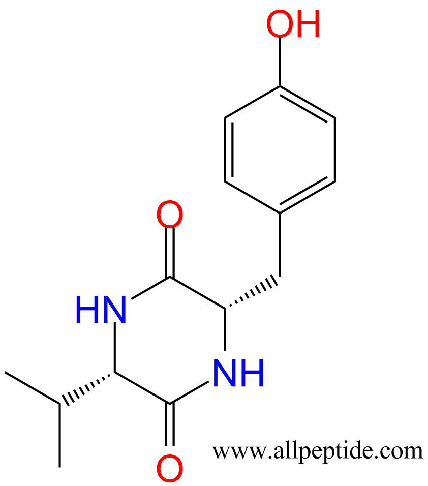 專肽生物產品環(huán)二肽cyclo(Val-Tyr)21754-25-6