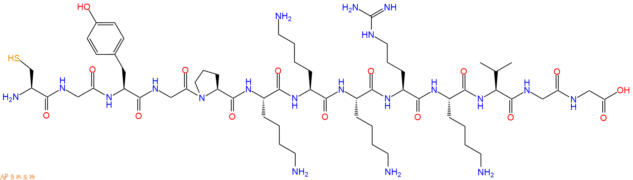 專肽生物產(chǎn)品SV40 Nuclear Transport Signal Peptide Analog104914-40-1