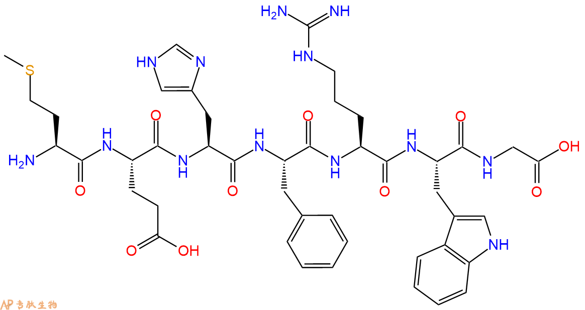 專肽生物產(chǎn)品促腎上腺皮質(zhì)激素ACTH(4-10), human4037-1-8