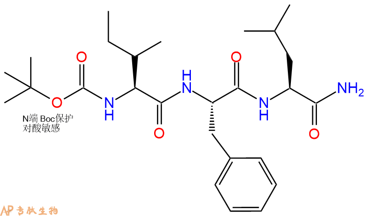 專肽生物產(chǎn)品三肽Boc-Ile-Phe-Leu-NH275286-48-5