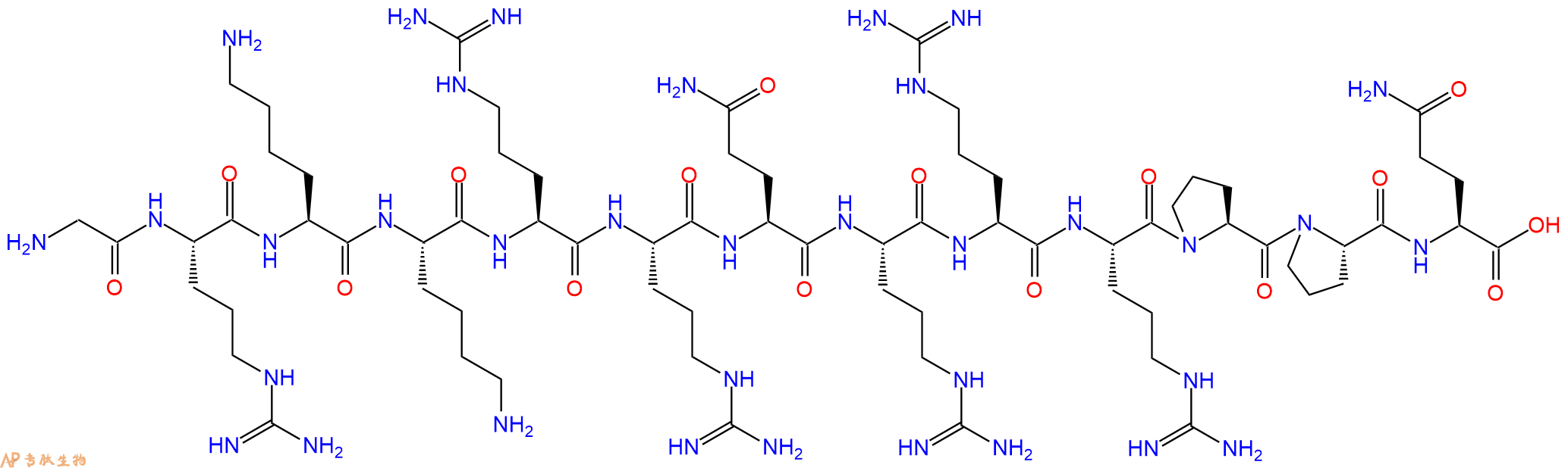 專肽生物產(chǎn)品細胞穿膜肽TAT(48-60)、HIV-1 TAT (48-60)220408-24-2