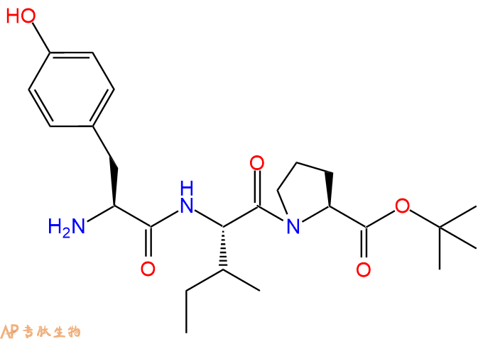 專肽生物產(chǎn)品三肽Tyr-Ile-Pro-OBut79432-52-3