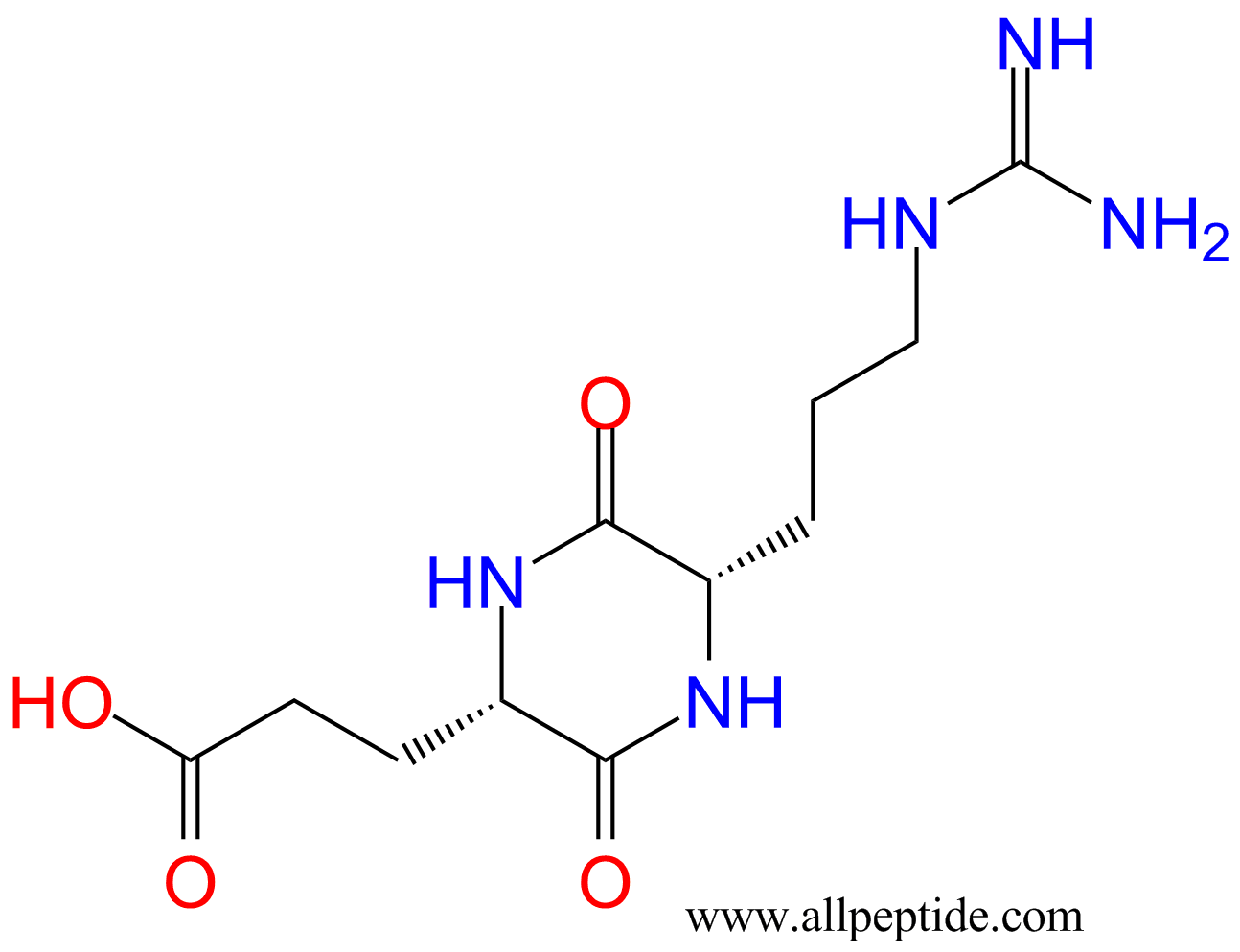 專(zhuān)肽生物產(chǎn)品環(huán)二肽cyclo(Glu-Arg)