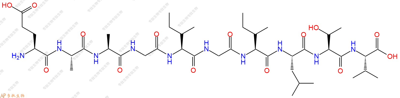 專肽生物產(chǎn)品MART-1(26-35))(human)、Melan-A Protein (26-35) (human)156251-01-3