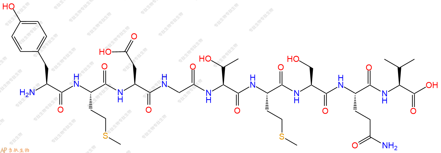 專肽生物產(chǎn)品酪氨酸酶片段Asp371, Tyrosinase(369-377)( human)168650-46-2