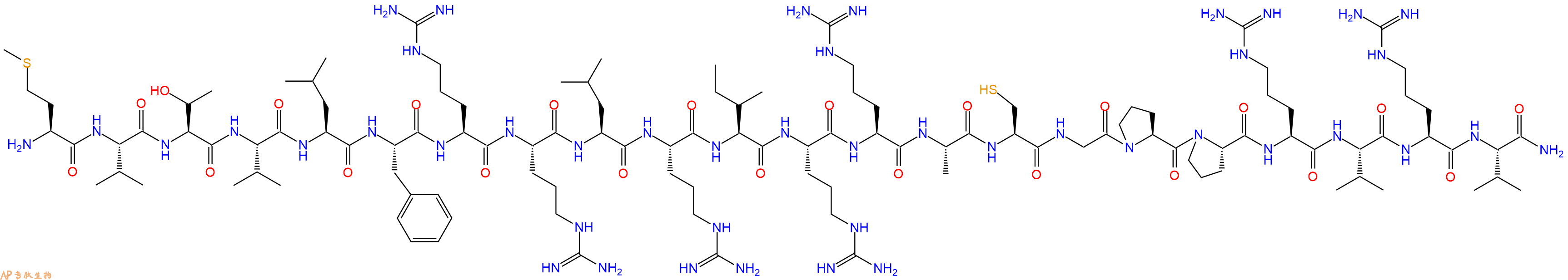專肽生物產(chǎn)品細胞穿膜肽M918