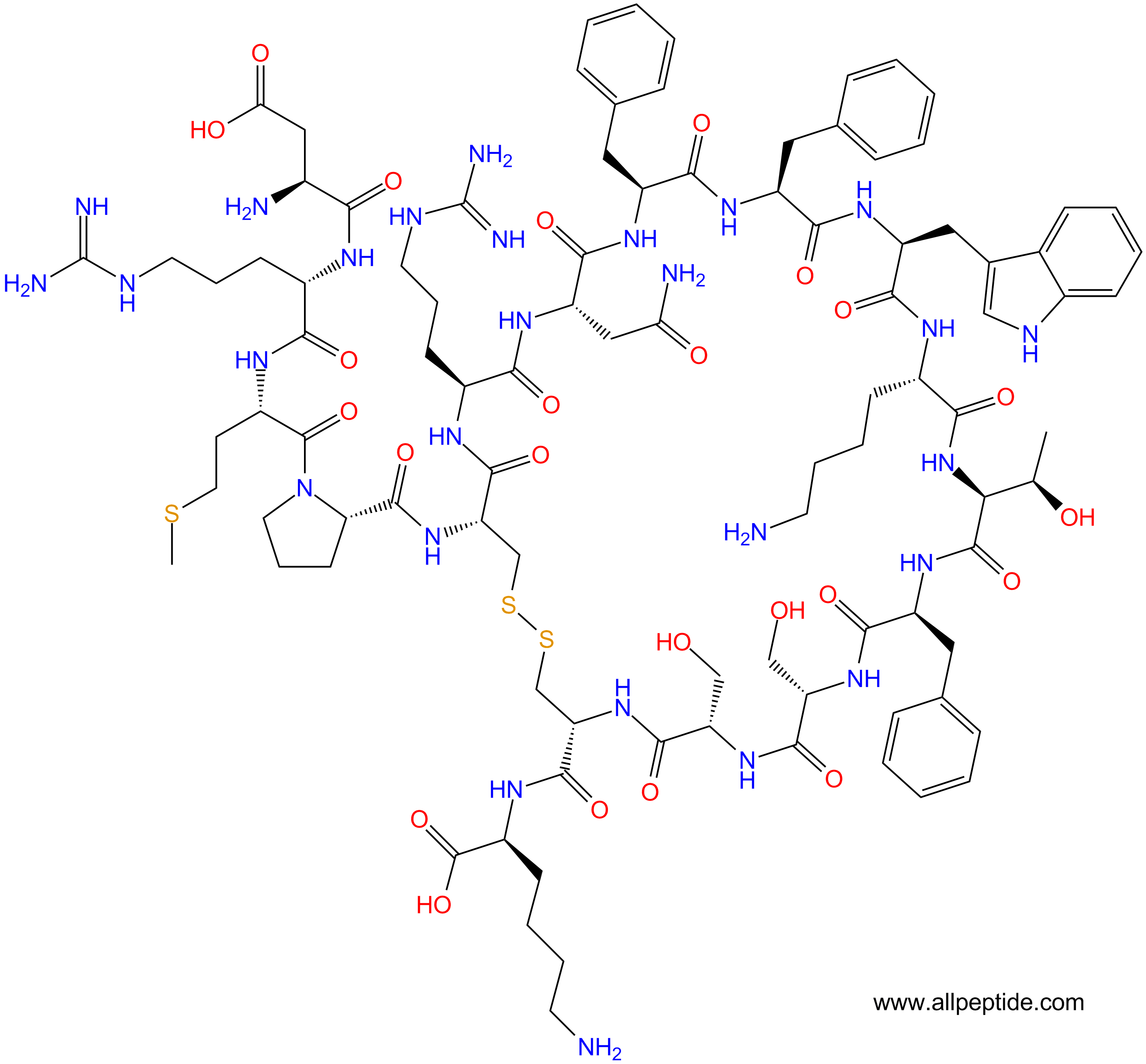 專肽生物產(chǎn)品皮質(zhì)抑素Cortistatin-17, human189450-19-9