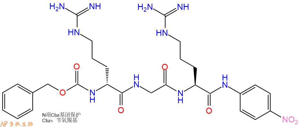 專肽生物產(chǎn)品標記肽Z-D-Arg-Gly-Arg-對硝基苯胺.2HCl113711-77-6