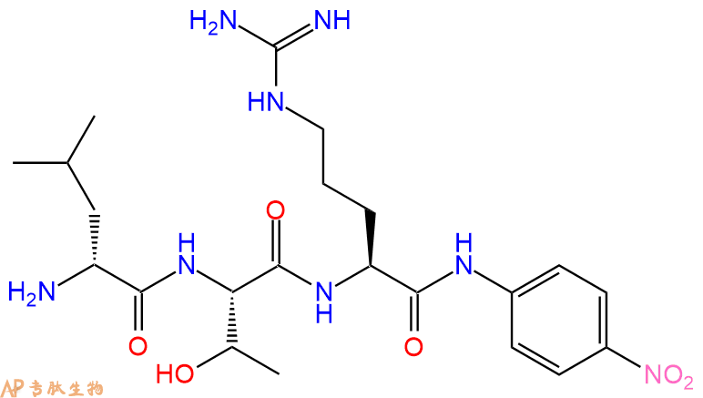 專肽生物產(chǎn)品標(biāo)記肽H-D-Leu-Thr-Arg-對(duì)硝基苯胺122630-72-2/3326-63-4