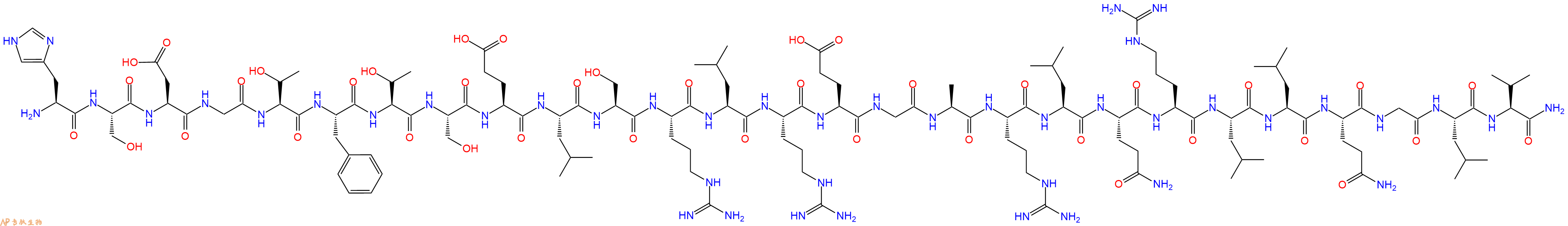 專肽生物產(chǎn)品胰泌素Secretin (28-54), human108153-74-8