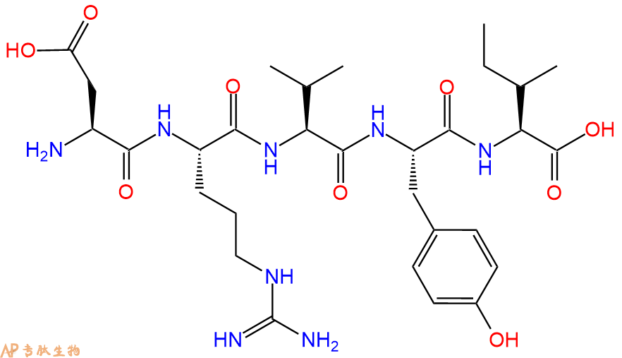 專肽生物產(chǎn)品血管緊張素Angiotensin I/II (1-5)58442-64-1