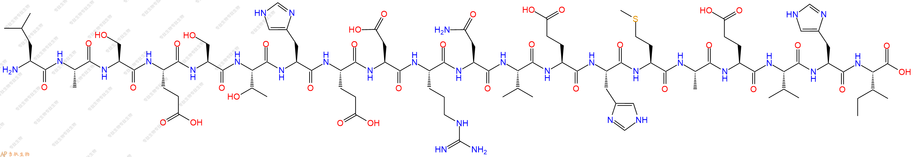 專肽生物產(chǎn)品Checkpoint Protein Hus1 (213-232) (human)5/2/4289