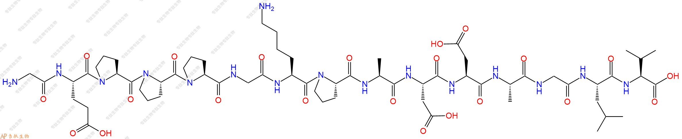 專肽生物產(chǎn)品胃液肽片段BPC-157137525-51-0/216441-37-1/1628202-16-3