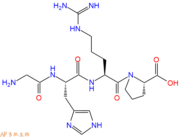 專肽生物產(chǎn)品四肽Gly-His-Arg-Pro67869-60-7