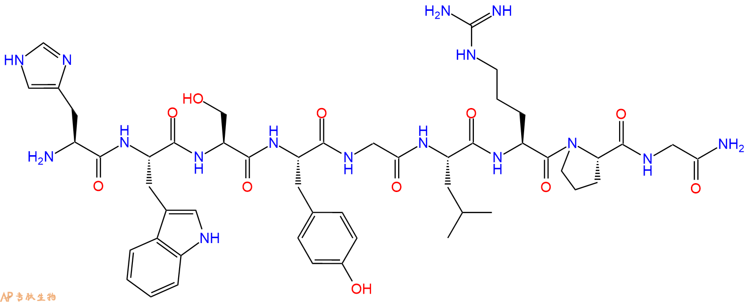 專肽生物產(chǎn)品黃體生成素釋放激素(Des-Pyr¹)-LHRH38280-53-4