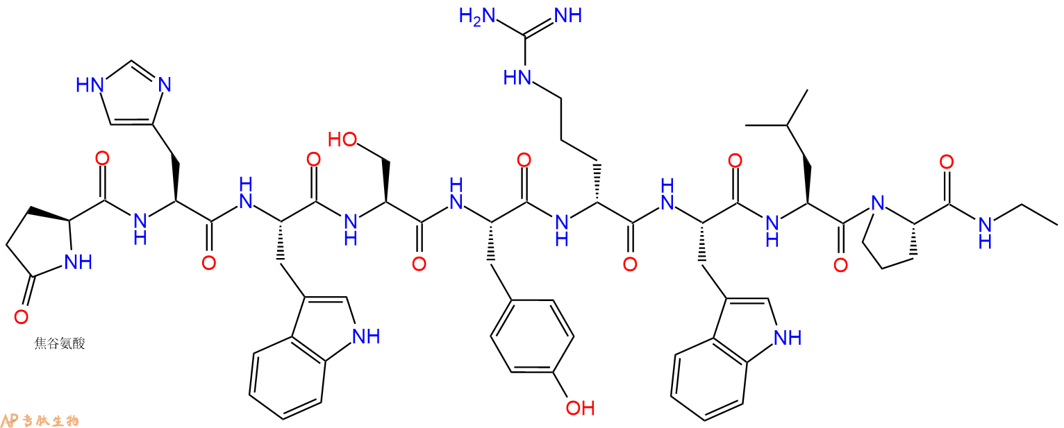 專肽生物產(chǎn)品鮭魚 GnRH 的類似物、Analog of salmon GnRH96497-82-4