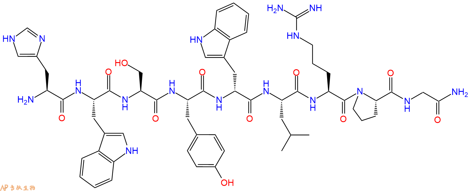 專肽生物產(chǎn)品黃體生成素釋放激素(D-Trp?)-LHRH (2-10)108787-46-8