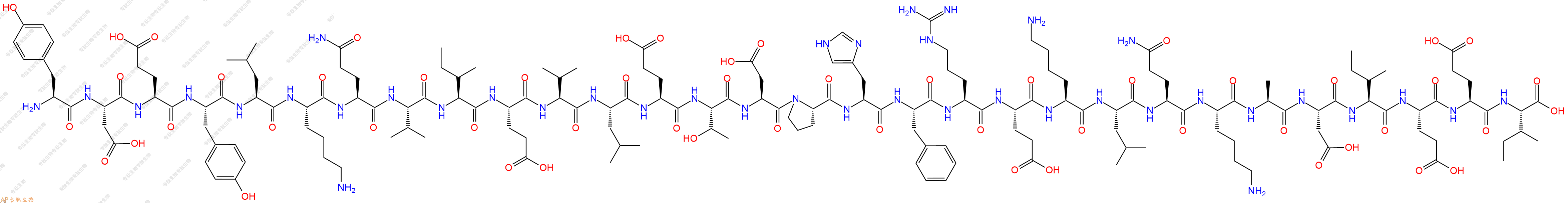 專肽生物產(chǎn)品Nesfatin蛋白片段 Nesfatin-1 (30-59) (mouse, rat)1872441-22-9