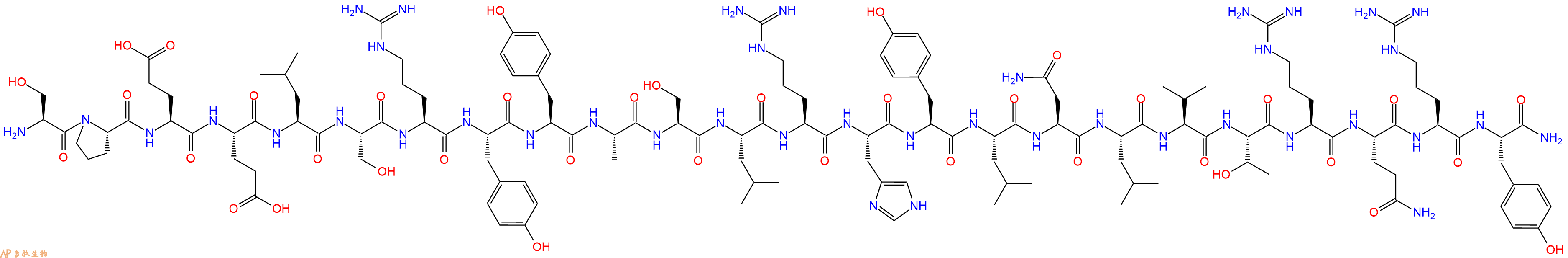 專肽生物產(chǎn)品Peptide YY (13-36) (canine, mouse, porcine, rat)86895-09-2