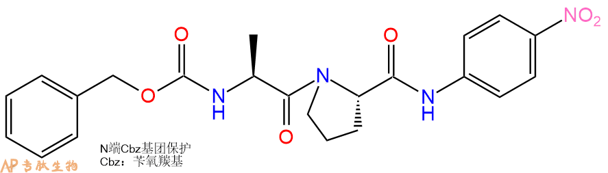 專(zhuān)肽生物產(chǎn)品二肽Z-Ala-Pro-對(duì)硝基苯胺66382-56-7
