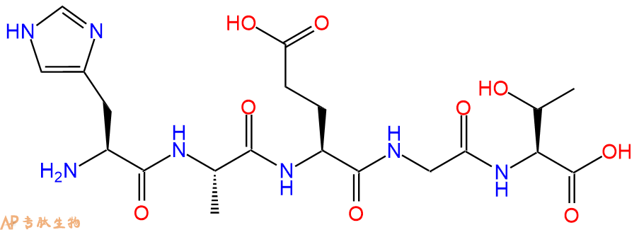 專肽生物產(chǎn)品五肽HAEGT852155-81-8