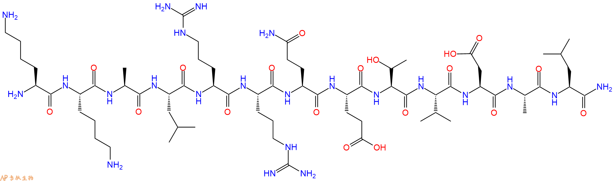 專肽生物產(chǎn)品鈣調(diào)蛋白激酶底物Autocamtide 2, amide