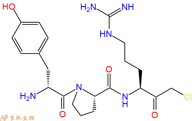 專肽生物產(chǎn)品三肽DTyr-Pro-Arg-CMK98833-79-5