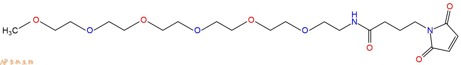 專肽生物產(chǎn)品mPEG6-Maleimide1644231-07-1