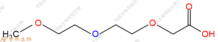 專肽生物產(chǎn)品mPEG3-acetic acid16024-60-5