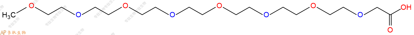 專肽生物產(chǎn)品mPEG8-acetic acid102013-72-9