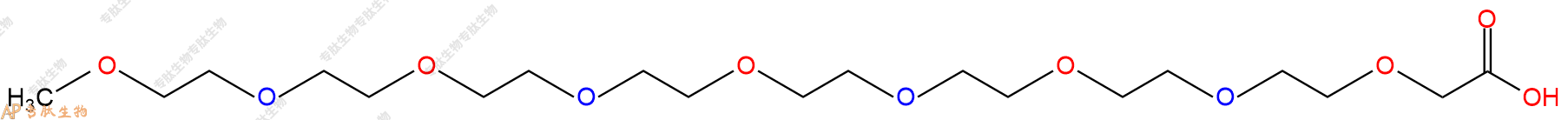 專肽生物產(chǎn)品mPEG9-acetic acid405518-55-0