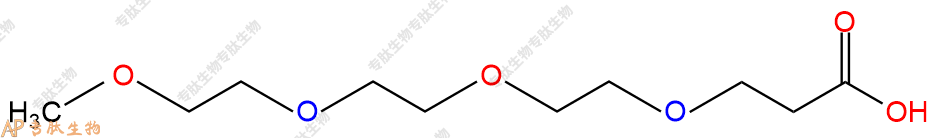 專肽生物產(chǎn)品mPEG4-propionic acid81836-43-3