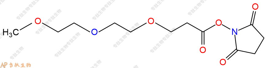 專(zhuān)肽生物產(chǎn)品mPEG3-NHS Ester622405-78-1