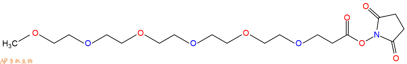 專(zhuān)肽生物產(chǎn)品mPEG6-NHS Ester874208-92-1