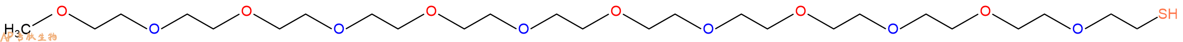 專肽生物產(chǎn)品mPEG12-thiol134874-49-0