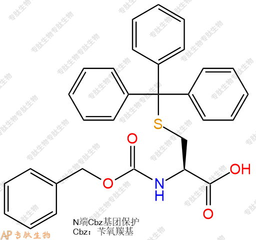 專(zhuān)肽生物產(chǎn)品Cbz-Cys(Trt)