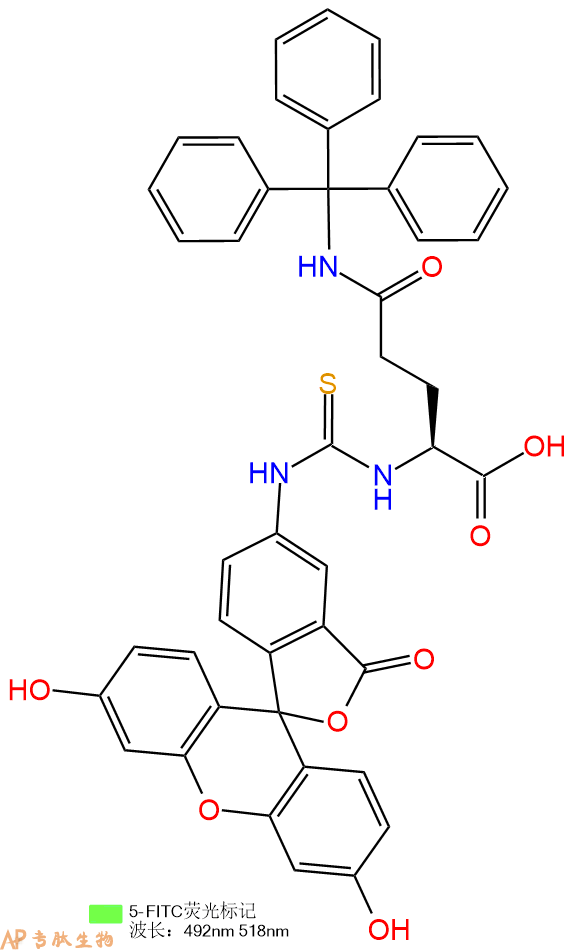 專肽生物產(chǎn)品FITC-Gln(Trt)