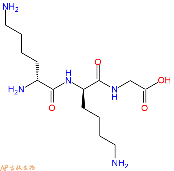 專肽生物產(chǎn)品H2N-DLys-DLys-Gly-COOH