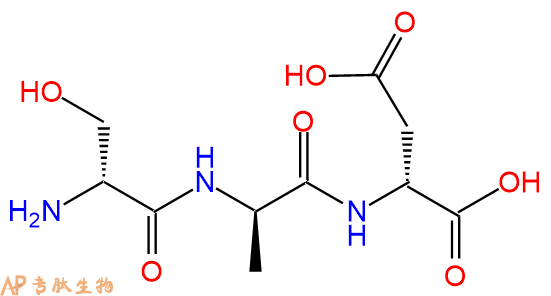 專肽生物產(chǎn)品H2N-DSer-DAla-DAsp-COOH