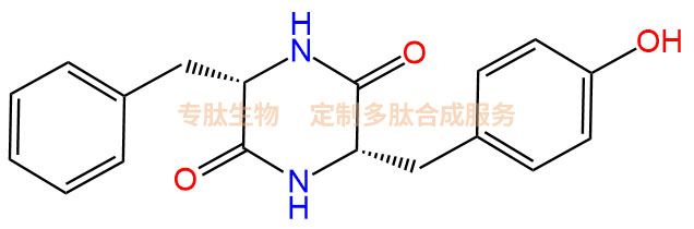 專(zhuān)肽生物產(chǎn)品環(huán)二肽Cyclo(Tyr-Phe)、Cyclo(Phe-Tyr)5147-17-1