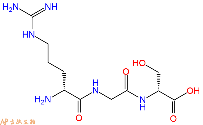 專肽生物產(chǎn)品H2N-DArg-Gly-DSer-COOH