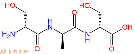 專肽生物產(chǎn)品H2N-DSer-DAla-DSer-COOH