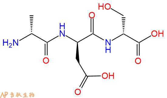 專肽生物產(chǎn)品H2N-DAla-DAsp-DSer-COOH