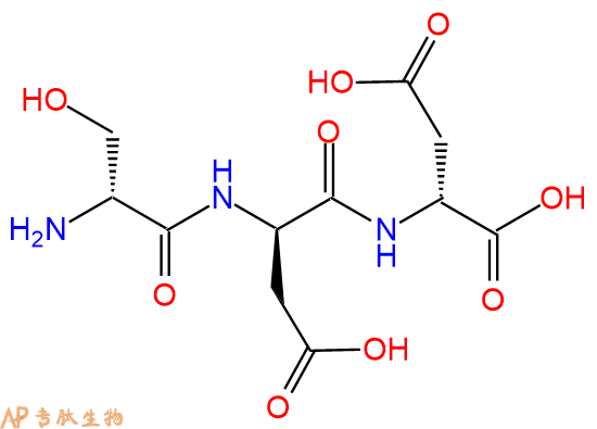 專肽生物產(chǎn)品H2N-DSer-DAsp-DAsp-COOH