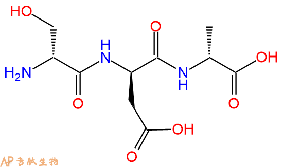 專肽生物產(chǎn)品H2N-DSer-DAsp-DAla-COOH