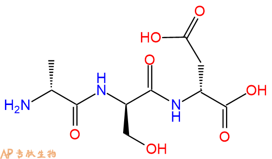 專肽生物產品H2N-DAla-DSer-DAsp-COOH