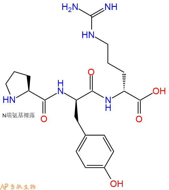專肽生物產(chǎn)品H2N-Pro-DTyr-DArg-COOH