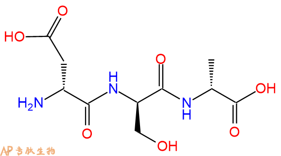 專肽生物產(chǎn)品H2N-DAsp-DSer-DAla-COOH