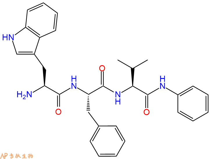 專肽生物產品H2N-Trp-Phe-Val-NHPh